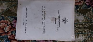 Nozioni generali di legislazione relativa al comme