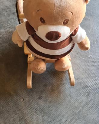 dondolo orso gioco