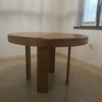 TAVOLO IN NOCE ALLUNGABILE ANNI 80'