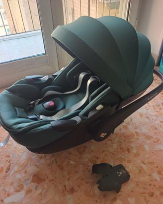Trio Maxicosi Leona2 colore Twillic Green.