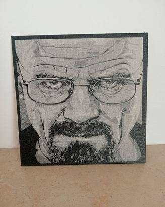 Quadretto 15x15 cm – Walter White -  Breaking Bad 