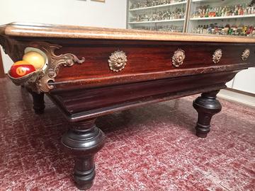 Biliardo antico Deagostini. 