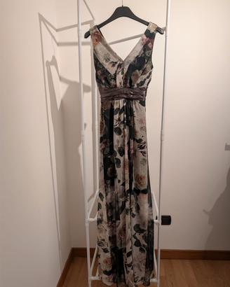 Vestito Rinascimento, fantasia rose