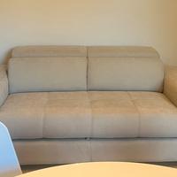 Divano 3 posti con meccanismo estraibile