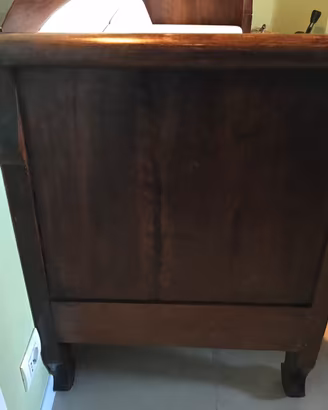 Divano in legno noce primi ‘900