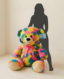 Orso di peluche gigante multicolor