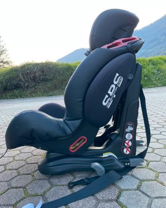 Seggiolino isofix reclin. cat. 1-3 da 18 a 36 kg