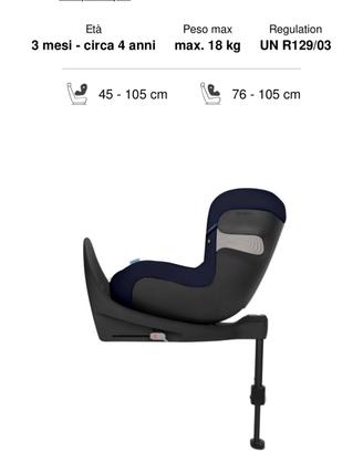 Seggiolino auto Cybex Sirona S2 i-Size
