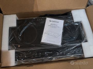 piastra ad induzione amaz chef  2 fuochi 