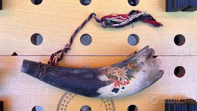 CORNO D'ALPE - MATERIALE ANIMALE VERO - ANTIQUARIO