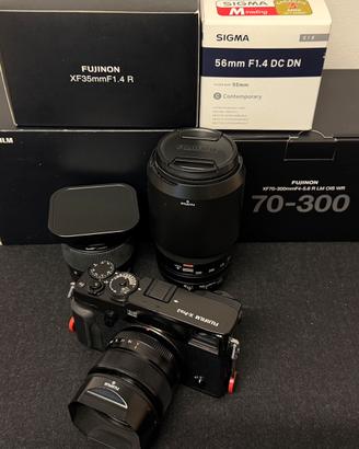 Kit Fujifilm X-Pro 2 + 3 obbiettivi
