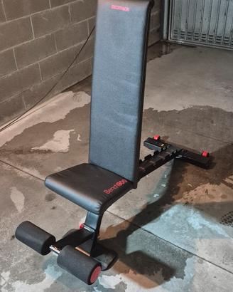 Panca bodybuilding 900 rinforzata e inclinabile