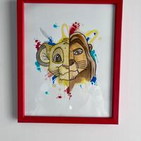 Quadro il Re Leone
