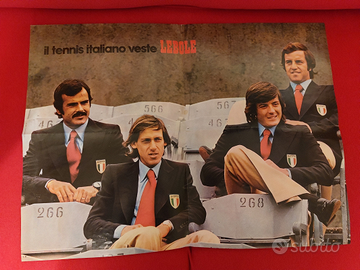 Poster originale Tennis Coppa Davis 1976