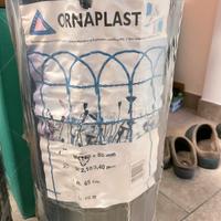 Rete ornata zincata plastificata in pvc