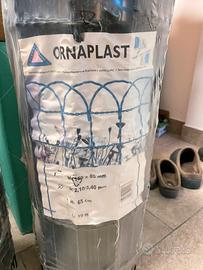 Rete ornata zincata plastificata in pvc