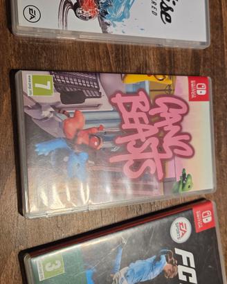 FC24, Gang Beasts, Burnout Paradise per Nintendo