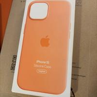 IPhone 15 Silicon Case Orange Sorbet