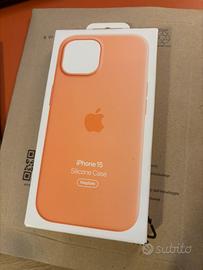 IPhone 15 Silicon Case Orange Sorbet