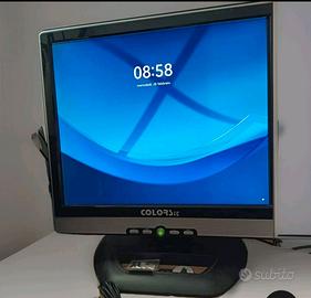 Monitor Per PC 1280x1024 17" con Webcamera esterna