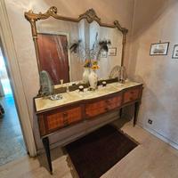 Credenza anni '50 con specchio