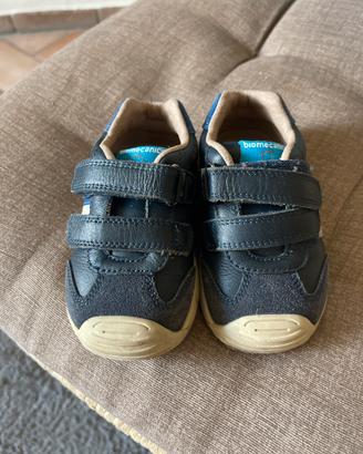 Scarpe primi passi biomecanics  maschio pelle