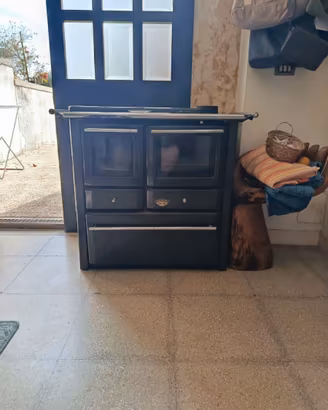 Stufa a legna/cucina Cuore di Ghisa Lincar