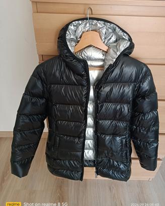 piumino donna vera piuma Centogrammi 