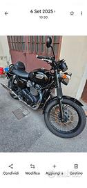 splendida  moto bonenville t100 blak
