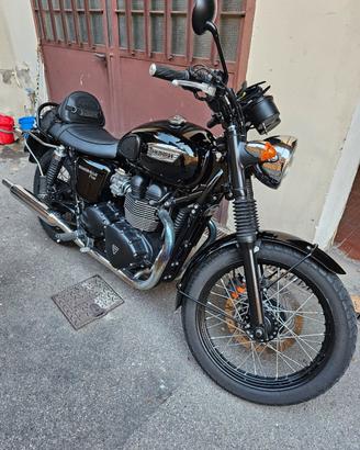 splendida  moto bonenville t100 blak