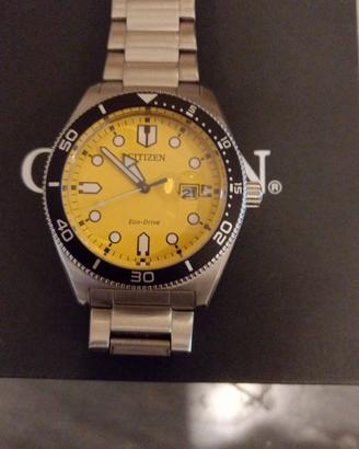 Citizen Marine AW1760-81Z limited edition giallo