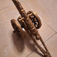 Cannone modellino in ottone