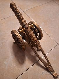 Cannone modellino in ottone