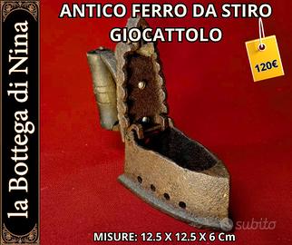 Piccolo Ferro da stiro a brace in ghisa, fine 800