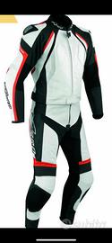 Tuta moto pelle  2 pezzi taglia 46- 50