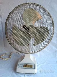 ✅Ventilatore Vintage Cjm Mod. T-30 Oscillante 3 V.