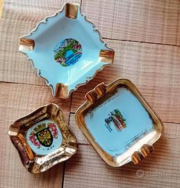 Set  vintage posacenere souvenir  Austria