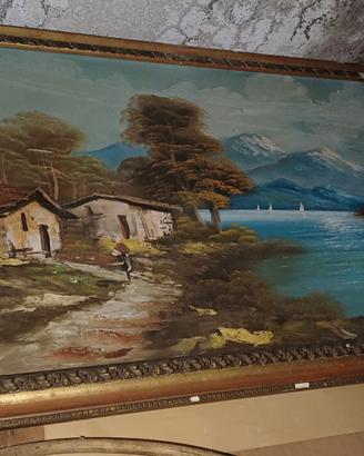 Quadro olio su tela