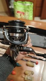 canna da pesca più mulinello 