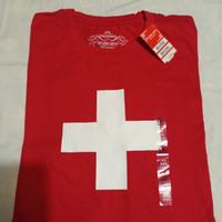 Maglia con croce svizzera Nuova 