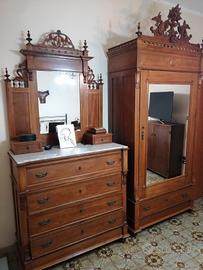 camera da letto '800