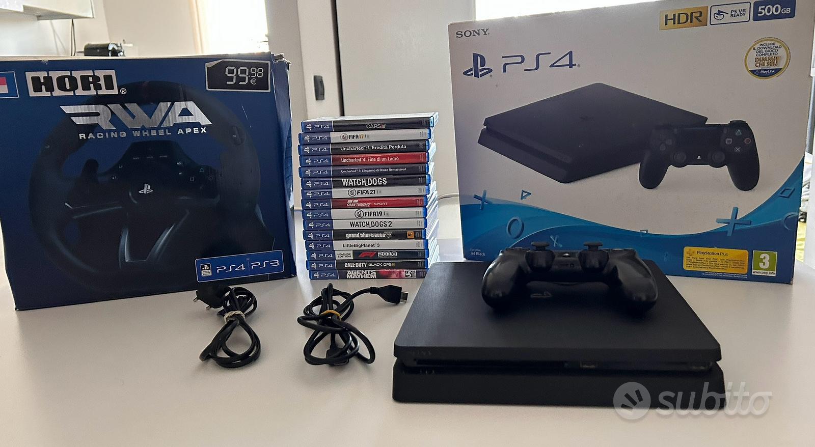 VOLANTE PLAYSTATION 5 E 4 - Console e Videogiochi In vendita a Roma