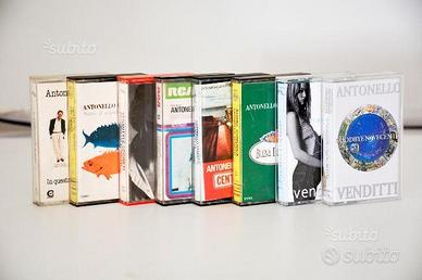 Musicassette originali Antonello Venditti