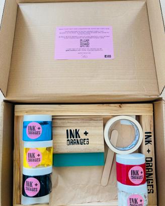 Kit serigrafia 100% Ecologico e naturale mai usato