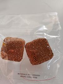 orecchini strass