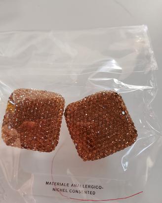 orecchini strass