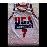 Canotta basket Larry Bird Olimpiadi 1992