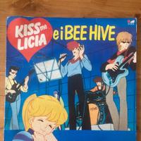 Vinile cartone animato Kiss me Licia
