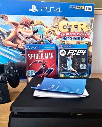 Ps 4 da 1 tb + giochi