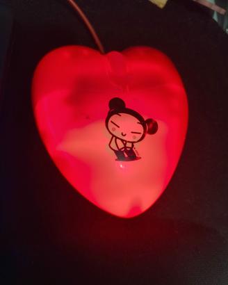 Mouse che si illumina con filo